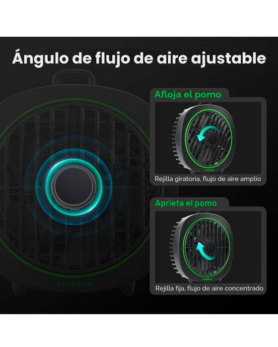 Ventilador clip Vivosun AeroWave D4 2 Unidades.