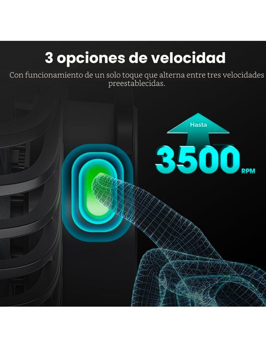 Ventilador clip Vivosun AeroWave D4 2 Unidades.