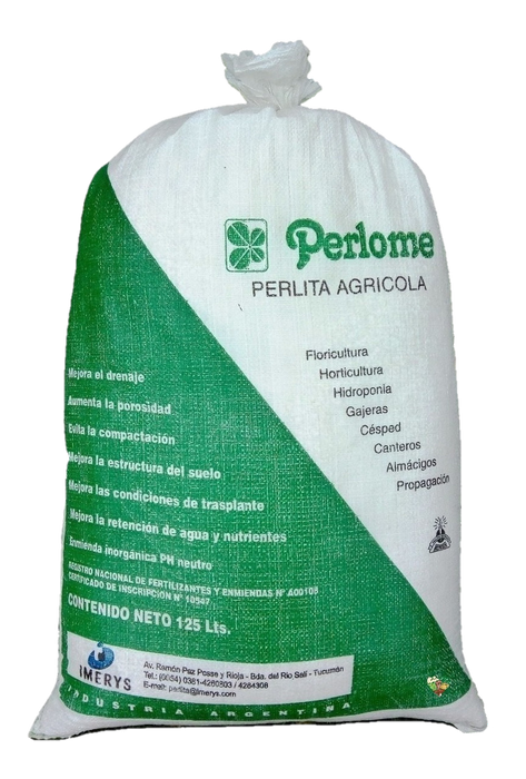 Perlita agrícola 125lts